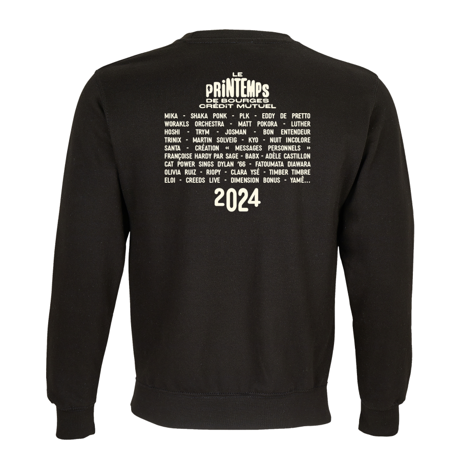 Sweat Noir Affiche 2024
