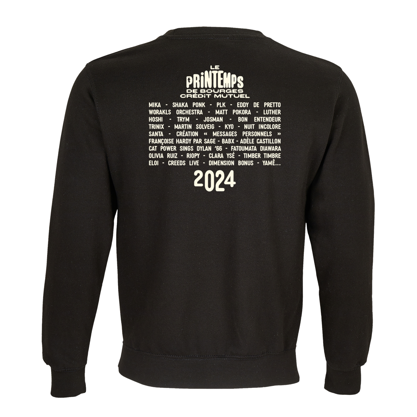 Sweat Noir Affiche 2024