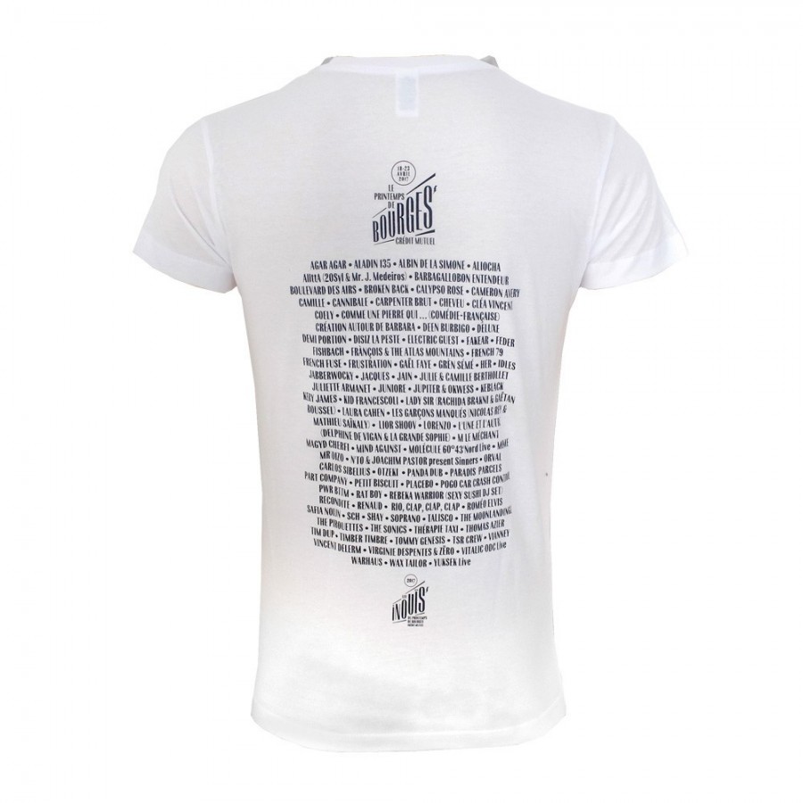 T-shirt affiche Printemps de Bourges