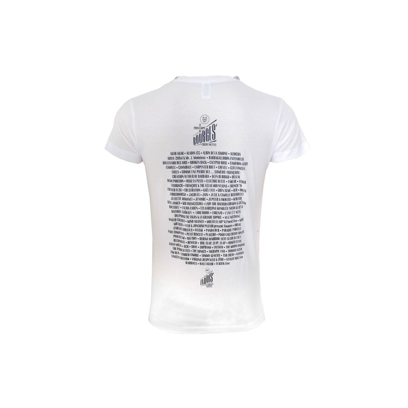 T-shirt affiche Printemps de Bourges