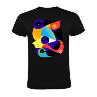 T-shirt affiche noir Printemps de Bourges