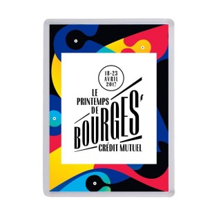 Magnet affiche Printemps de Bourges 2017