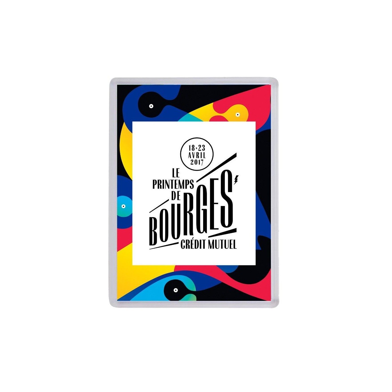 Magnet affiche Printemps de Bourges 2017
